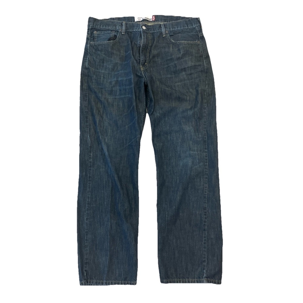 Y2K Levi's 569 Jeans Loose Straight 38x32 Dark Wash